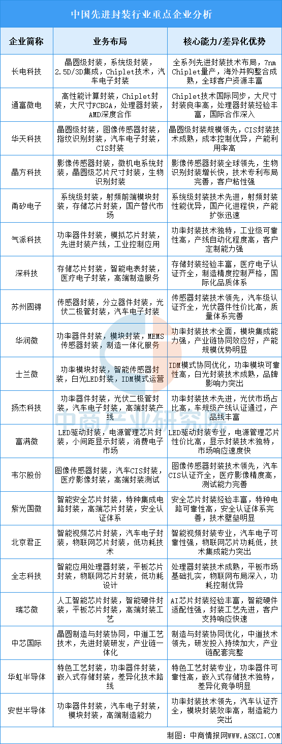 2025年中国先进封装行业市场前景预测研究报告（简版）
