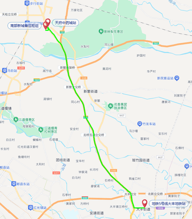 旅游直通车+果蔬专线 “彭州V5号线”开通啦！