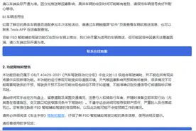 传特斯拉中国暂停推送FSD试用功能图片