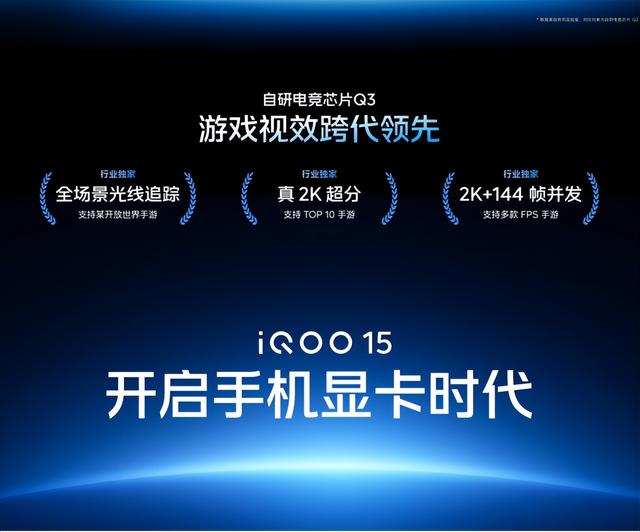 iQOO 15 市场号召力内核：做强差异、做优品质、做深体验
