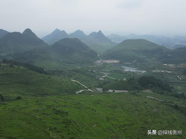 环城贵阳花溪苗王坡越野大环线之青岩段达夯翁拢“冈仁波齐”风景