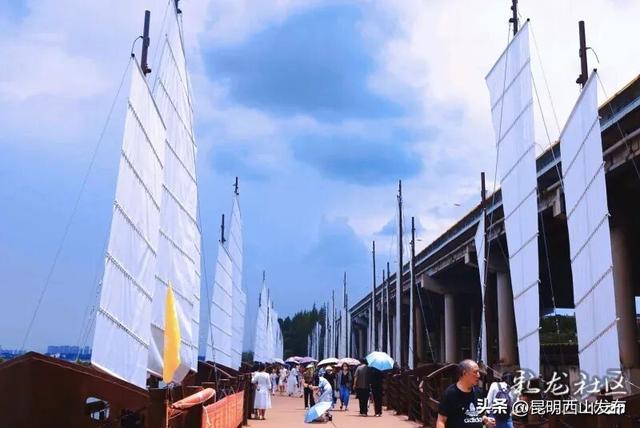 藏不住了！滇池畔“帆船浮桥”重新开放，随手拍都是大片！