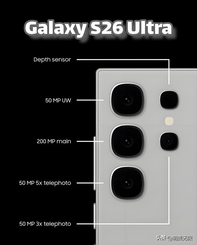 三星 Galaxy S26 Ultra 全面曝光，安卓机皇提前锁定？