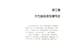 大力金刚浑元硬气功之内壮功图片