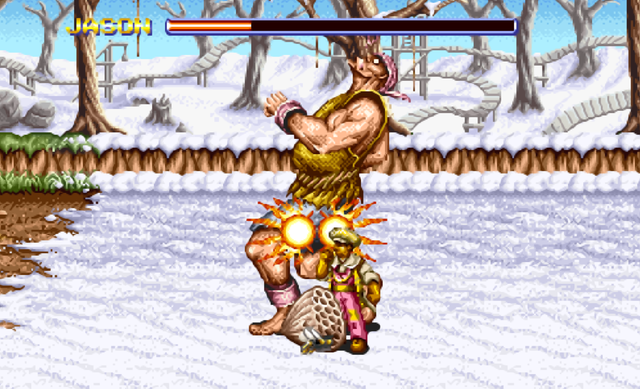 游戏厅菜鸟必抢的角色，抢到之后相当于多条命