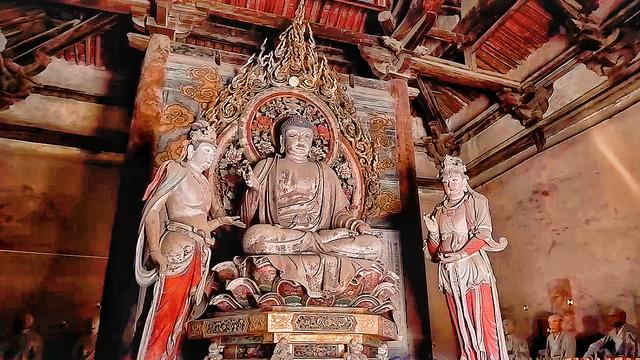 山西彩塑巡游，独一无二的孤品彩绘佛像，只有在山西还能看到