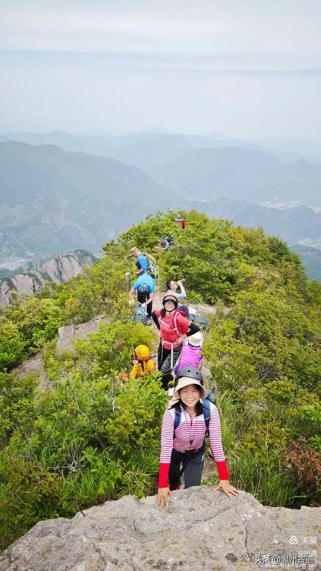 雁荡山百岗尖显胜门穿越,这条风光绝美的经典徒步线路你可去过