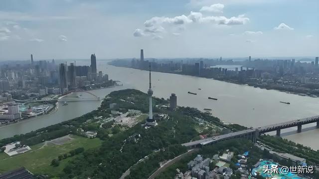 从武汉三镇的几条大道看大武汉的生长年轮