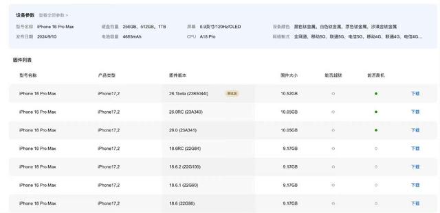 939MB！iOS26国庆推送补丁包，修复大量问题，关闭降级通道