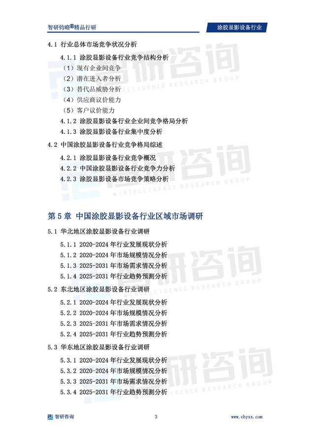 智研咨询发布：2025年中国涂胶显影设备行业市场全景调查预测报告