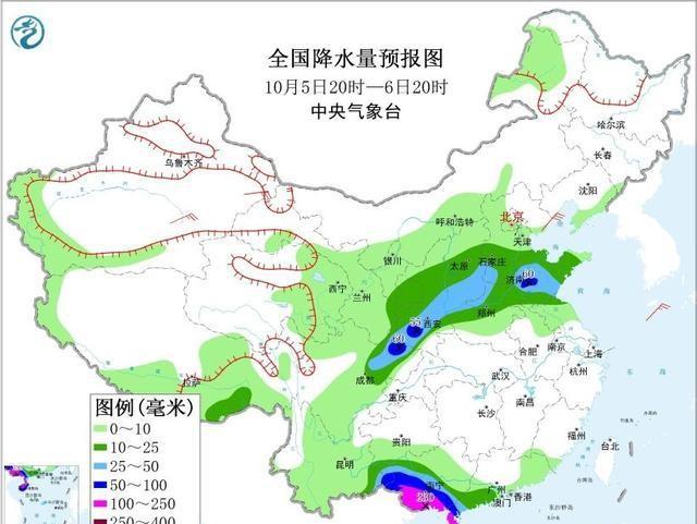 山东暴雨来袭！4号～6号连续3天大雨，具体分布如下