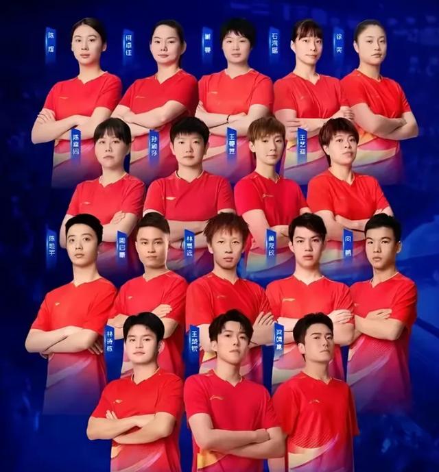 WTT中国大满贯名单出炉，“莎头组合”出战混双，王楚钦身兼三项
