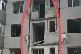 突发！吉林辽源一小区居民楼多层阳台发生坠落，现场满地砖头瓦块图片