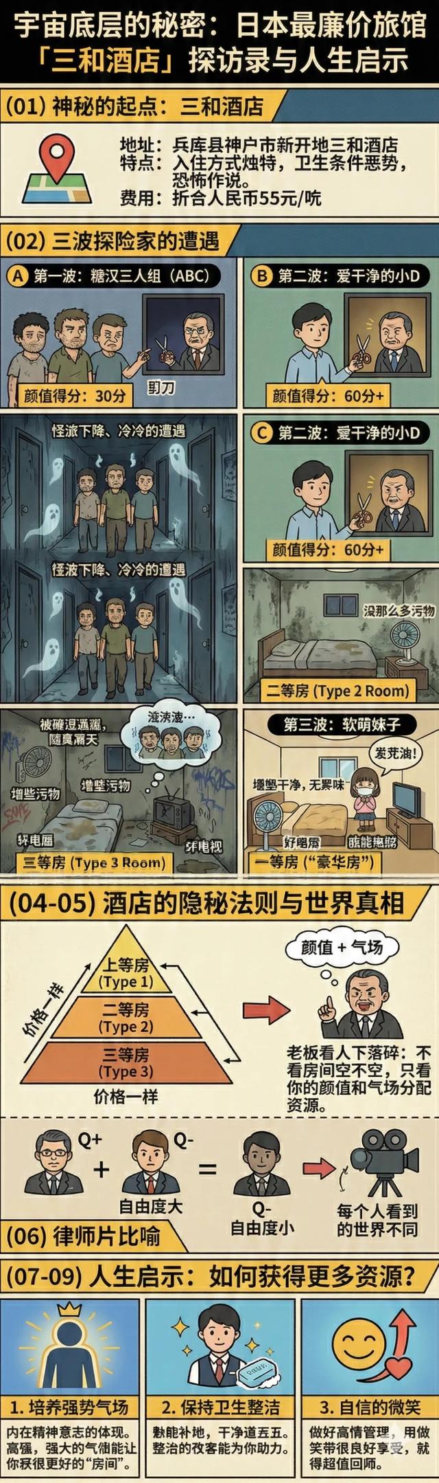 我在日本最便宜的旅馆里,看到了人生被分成三六九等的证据