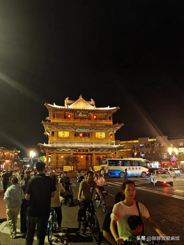 大同古城夜景