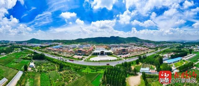 蓝天白云 美哉临沂 魅力山乡