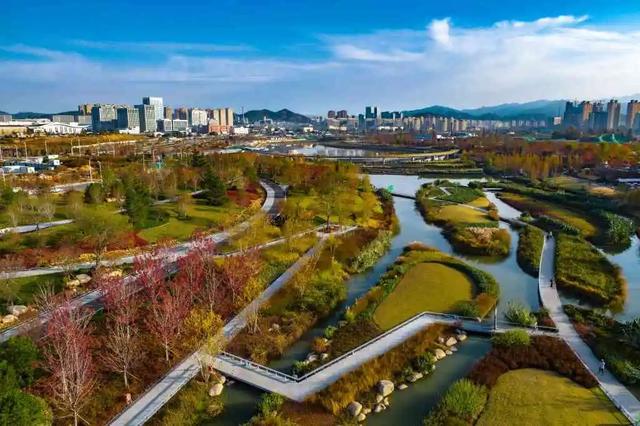 再度引爆！“家门口的遛娃宝藏地+“河景出片打卡点”！张村河生态公园一期全线试运行