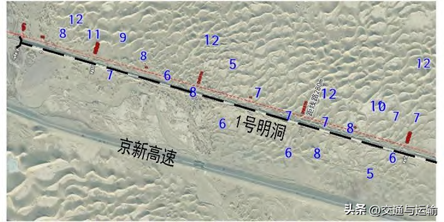 临哈铁路扩能改造工程流动沙丘段风沙特征及选线研究