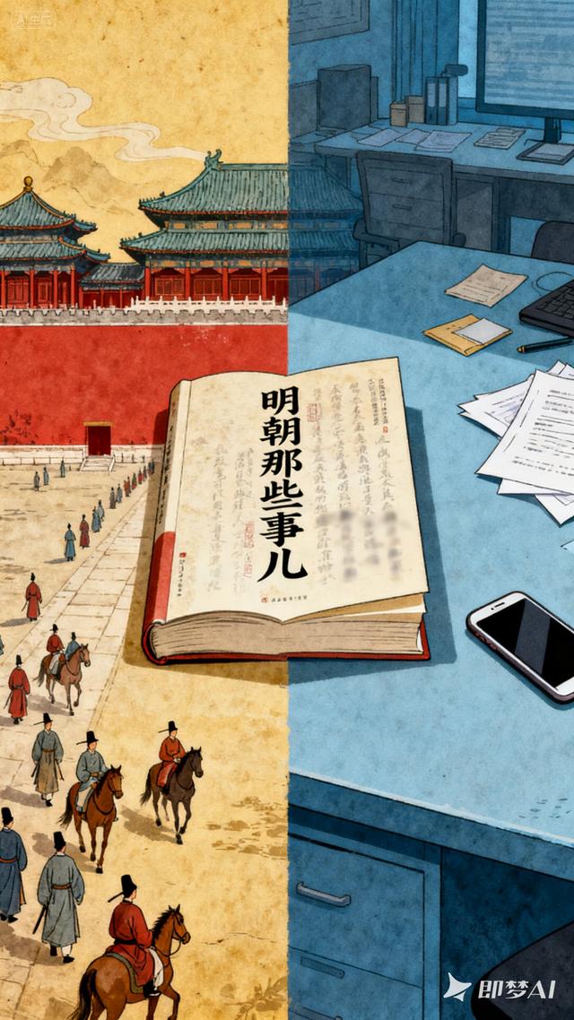 读《明朝那些事儿》方知：看过王朝起落，就不会被眼前琐事困住