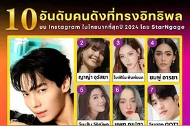 2024泰国INS最具影响力人物揭晓！男星Win登顶榜首！图片