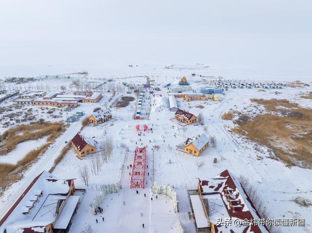 乌伦古湖黄金海岸景区借福海冬捕节分会场东风全力“添柴”冰雪游