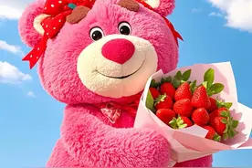 生活甜甜，好运连连‖草莓熊头像图片