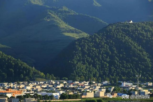 岷县：初秋时节生态十里景如画