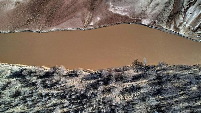 冬日黄河美景如画