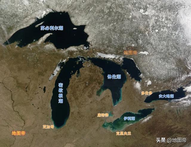美国如何修一条运河,让五大湖取得出海口?