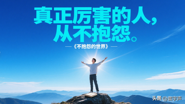 低谷不是绝路，悟透经历自会坦然，无敌心态：要么得到，要么学到