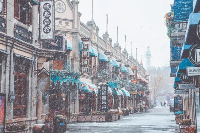 初雪来了！烟台“冰雪世界”美出新高度