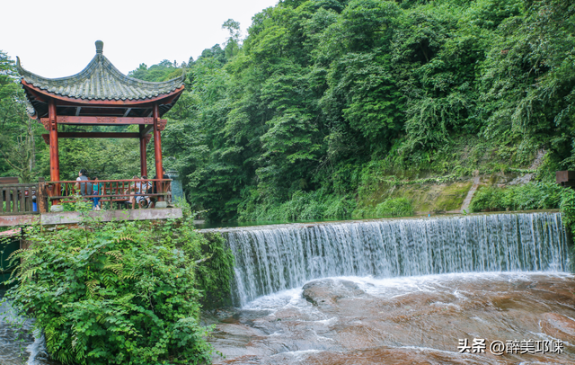成都天台山5A级旅游景区打卡领奖牌开始啦！gogogo,马上冲！