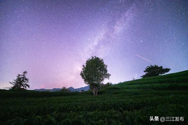 八江镇布央村：星河漫卷仙人山