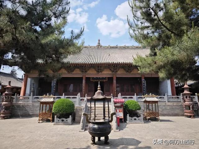吕梁访古|走近山西古佛寺香严寺，吃柳林正宗碗团