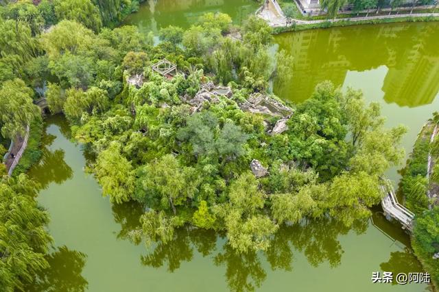 兰州西湖的景似江南，跟杭州却毫无关系，原为明代肃王府“西园”