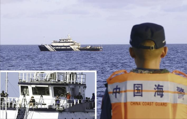 四国南海演习：阵容寒酸、尼米兹号缺席，中国五艘军舰全程紧盯