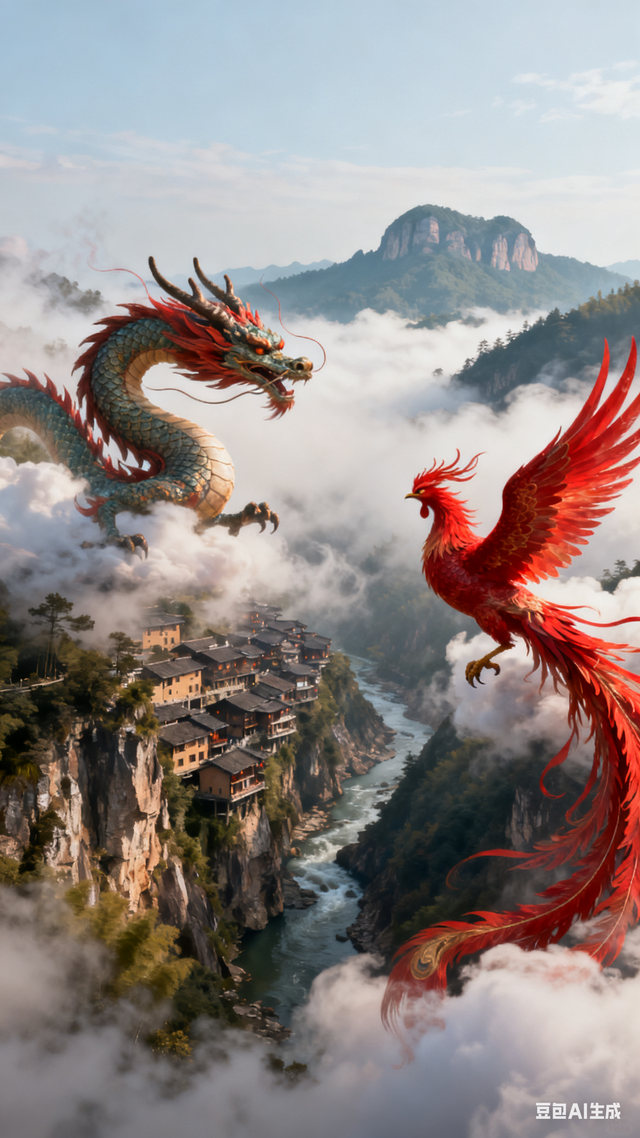 无双道龙赵小荣游记《 一笔祥龙行天下 》灵山望仙谷