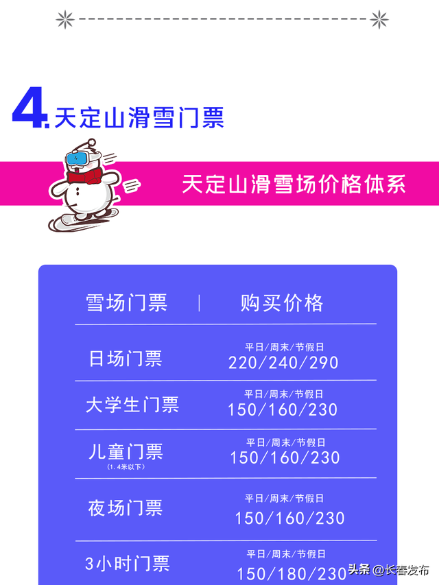 长春天定山滑雪场滑雪攻略来啦！