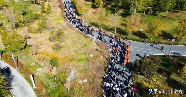组图丨“东天山来的骆驼队”走进凉州城区