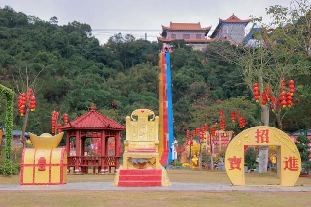 别等了！东莞观音山限定五彩皮肤已上线，速来解锁一年好运