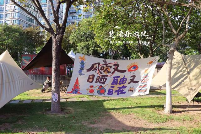 宁波镇海的沿江景观带，没有粉黛花海但是景色很美，非常值得游玩