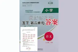 五年级下册《同步练习册》第二单元答案图片