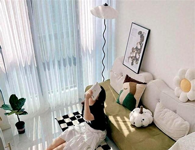 香港一姑娘攒下9㎡小屋，将客厅切成两半，隔出2室2厅，真高级