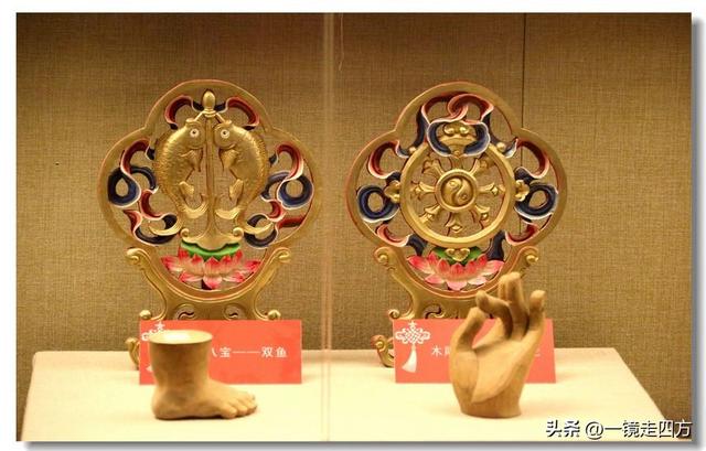 青海省博物馆里的青海非物质文化遗产展