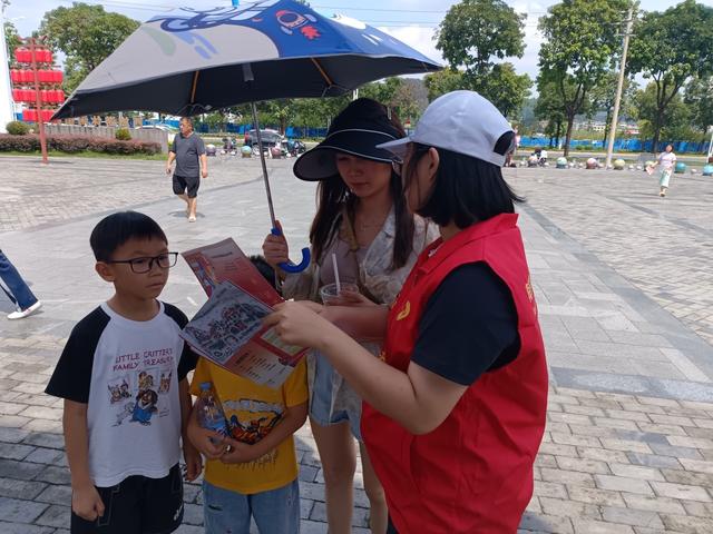 相思小镇“非遗新生八桂漫游计划活动”志愿服务活动