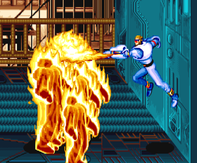 游戏厅菜鸟必抢的角色，抢到之后相当于多条命