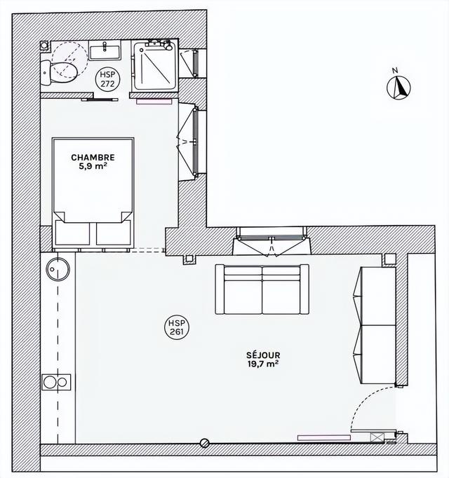 29㎡小公寓，空间利用绝了