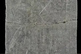 首次公布！曹操墓挖出一块隶书残碑，传为钟繇所写，水平登峰造极图片