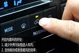 开车的时候，什么是内循环和外循环，内循环外循环什么时候用合适图片