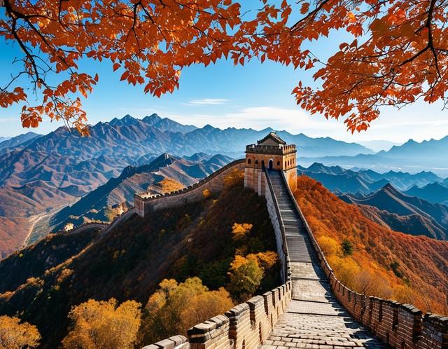 长城之秋，在这里燃成烈焰！这5处红叶秘境，藏着最壮丽的北国